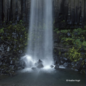 Svartifoss waterfall Iceland